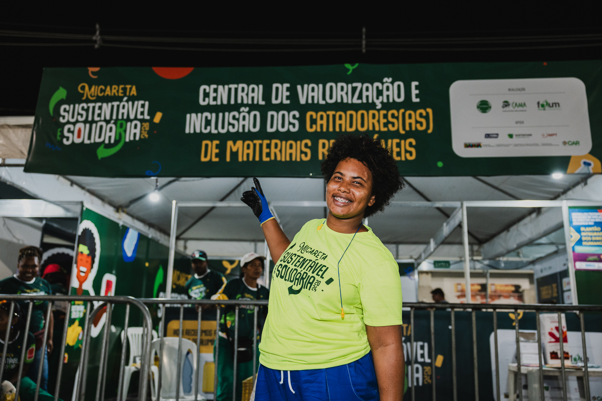 Projeto Inédito “Micareta Sustentável e Solidária” promove inclusão de catadores(as) na Micareta de Feira de Santana