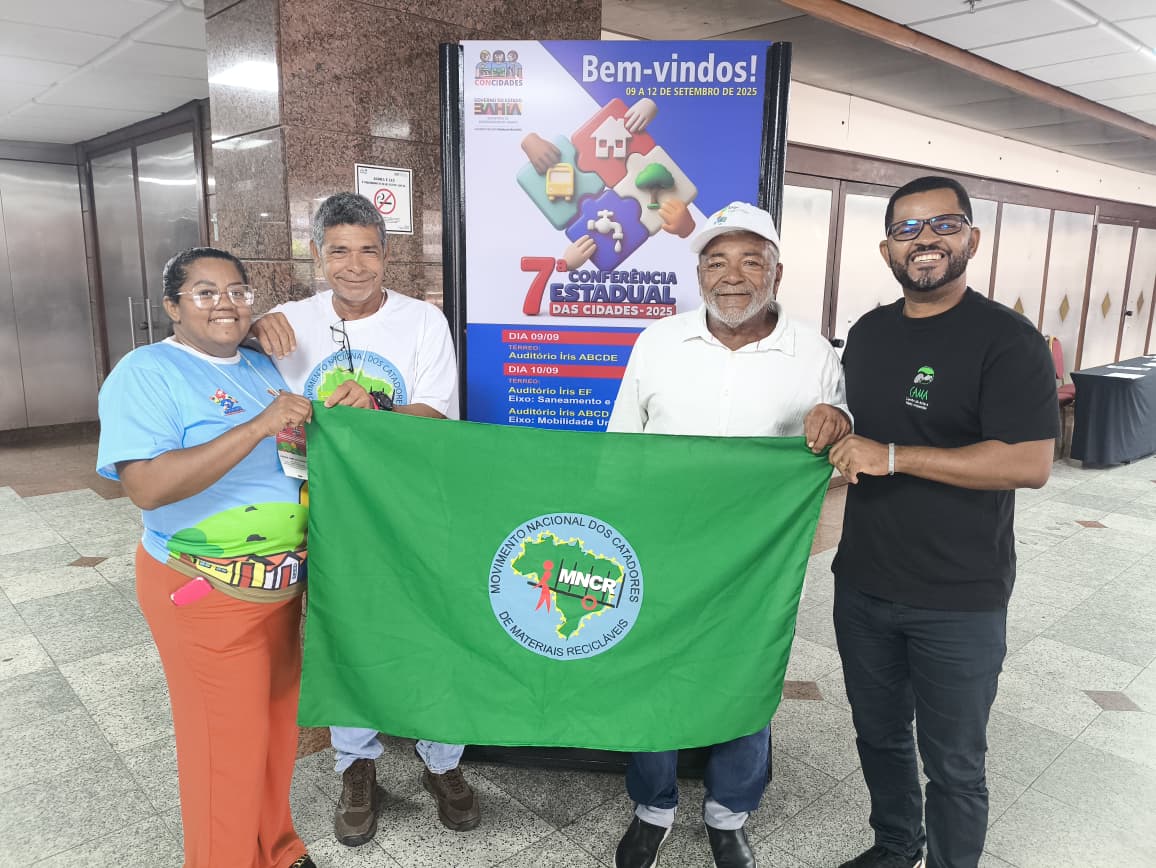 Catadores(as) e CAMA participam da 7ª Conferência Estadual das Cidades
