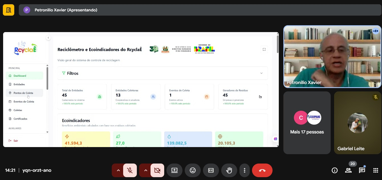 Inovação e Tecnologia Socioambiental: CAMA disponibiliza aplicativo RcyclaÊ para associações e cooperativas da Bahia
